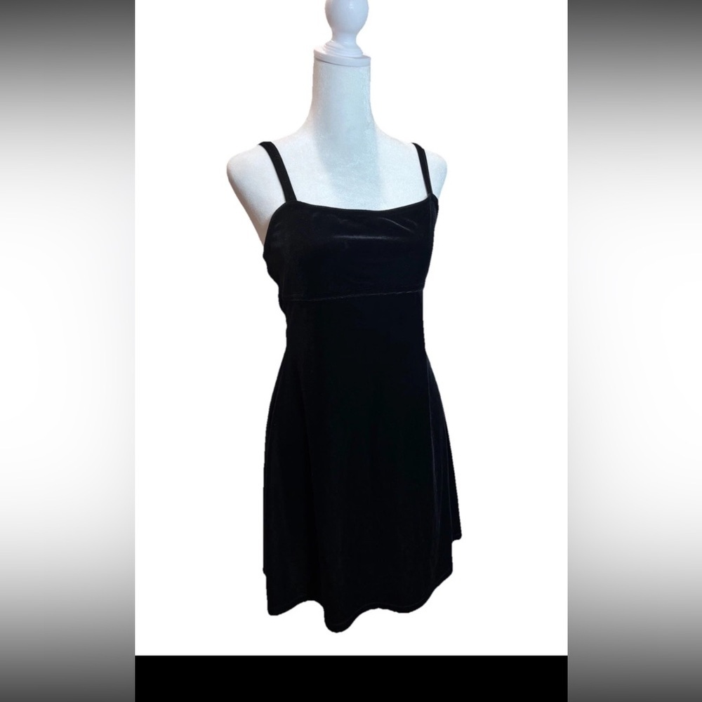 Sleek Black Mini Dress